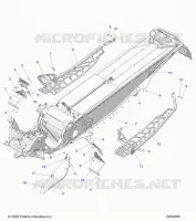 CHASSIS, PROTEZIONE FRIZIONE, FOOTRESTS, AND RUNNINGBOARDS