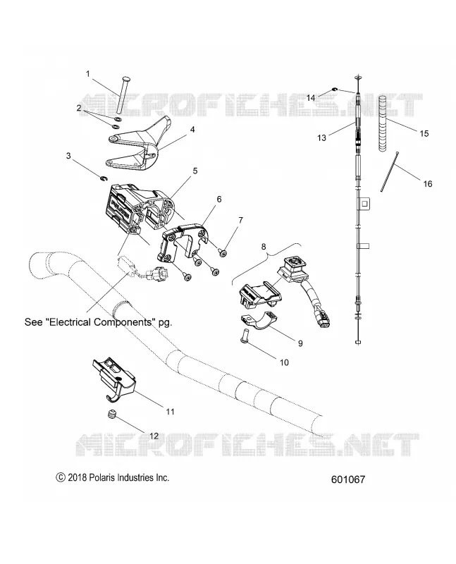 ENGINE, ACCELERATORE CONTROL ASM.
