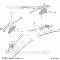 SOSPENSIONE POSTERIORE CONTROL ARMS