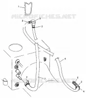 ACQUA SIFONE SLT 780 B964588 and Intl. SLT 780 I964588 (4935683568B008)