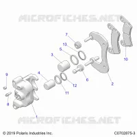 BRAKES, PINZA FRENO POSTERIORE