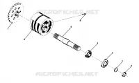 TENSIONE ANTERIORE ASSEMBLY-PN 1380024 (4916351635013B)