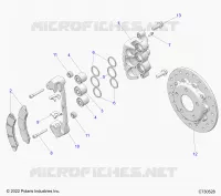 BRAKES, PINZA FRENO ANTERIORE