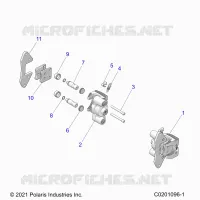 BRAKES, PINZA FRENO ANTERIORE