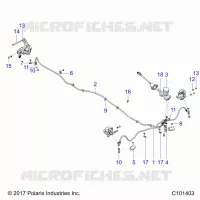 LINEE FRENO AND MASTER CYLINDER