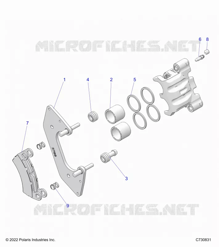 FRENO ANTERIORE CALIPER