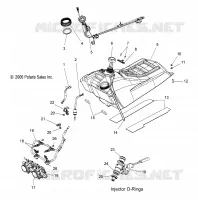 SISTEMA DI ALIMENTAZIONE CARBURANTE (SPECIAL 08 BUILD)