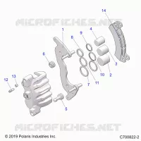FRENO ANTERIORE CALIPER