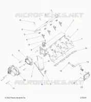 ASPIRAZIONE MANIFOLD, FUEL RAIL AND RELATED