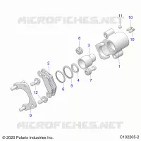 BRAKES, PINZA POSTERIORE