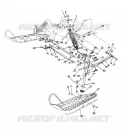 SOSPENSIONI ANTERIORI and SCIARE 500 SP/500 SKS (4921262126017A)