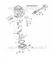 MOTORE, CARBURATORE LOWER