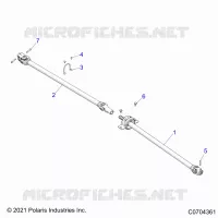 TRASMISSIONE, FRONT PROP SHAFT