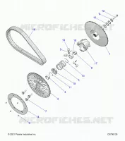 TRASMISSIONE, SECONDARY CLUTCH