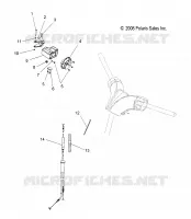 MOTORE, ACCELERATORE CONTROL ASM.
