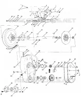 FRENO   carter della catena LT (4912711271011A)