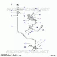 BRAKES, BRAKE PEDAL AND CILINDRO PRINCIPALE
