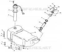 CARBURANTE TANK SL 650 B954058 (4930483048A009)