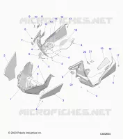 NOSEPAN ASM./FENDERS