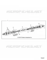 TRASMISSIONE, FRONT HALF SHAFT
