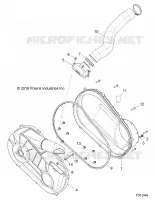 TRASMISSIONE, CLUTCH COVER AND DUCTING