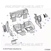 CARROZZERIA POSTERIORE CLOSEOFF AND FENDERS