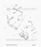 SISTEMA DI ALIMENTAZIONE CARBURANTE, RAIL, LINES AND THROTTLE BODY