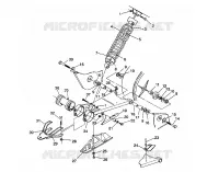 SWING ARM   SHOCK 2X4 350L W937539 (4924032403019A)