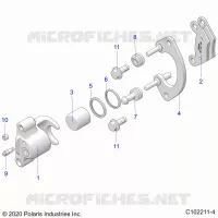 BRAKES, PINZA FRENO POSTERIORE