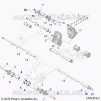 SOSPENSIONEDLE CONTROL ARM MOUNTING