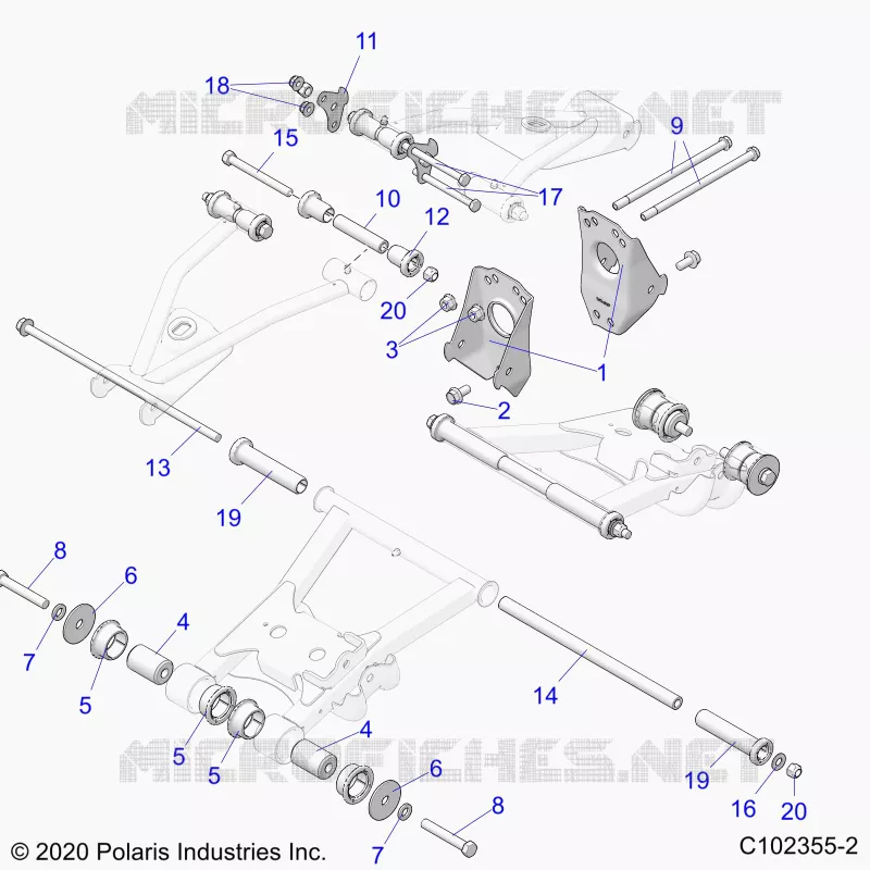 SOSPENSIONEDLE CONTROL ARM MOUNTING
