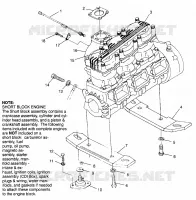 MONTAGGIO DEL MOTORE SLTX B964590 and Intl. SLTX I964590 (4935783578B001)