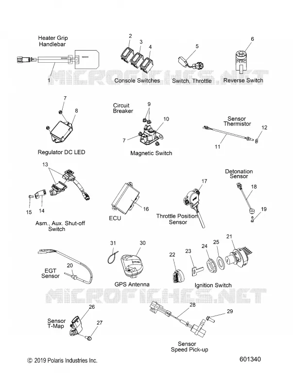 ELETTRICO, SWITCHES, SENSORS AND COMPONENTS