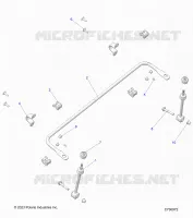SUSPENSION, FRONT BARRA DI STABILIZZAZIONE