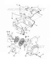 VENTILATORE Housing   AUTOAVVOLGENTE SPORT 0980443 and SPORT TOURING 0980243 (4942054205C013)