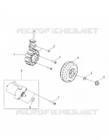 Generatore e di avviamento del motore