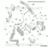 ENGINE, PRESA D'ARIA SYSTEM