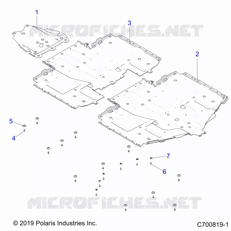 CHASSIS, SCIARED PLATES