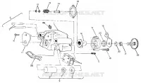 FRENO POSTERIORE MONTAGGIO Trail Boss / W928527 (4922892289030A)