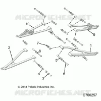 SOSPENSIONI ANTERIORI CONTROL ARMS