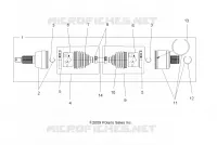 DRIVE TRAIN, DRIVE POSTERIORE ALBERO