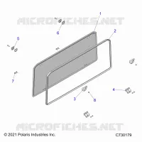CARROZZERIA POSTERIORE WINDSHIELD