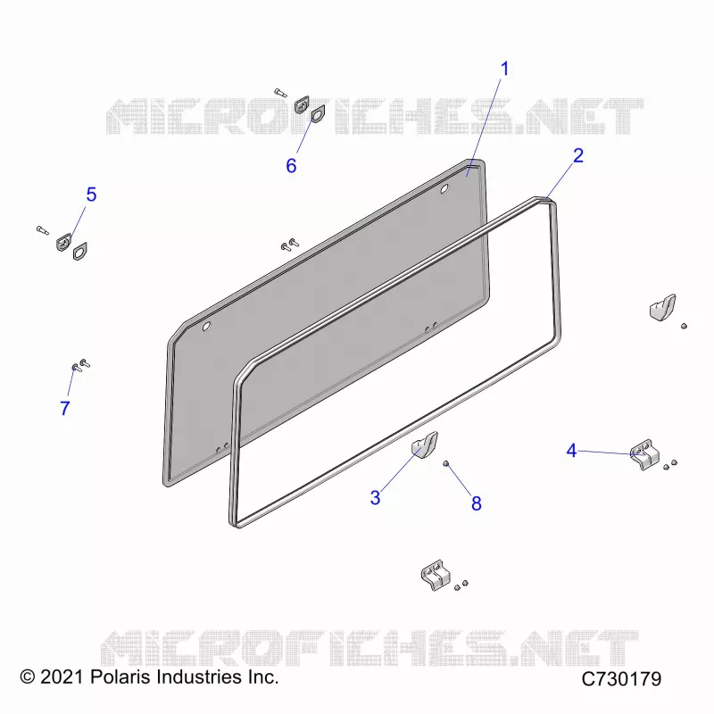CARROZZERIA POSTERIORE WINDSHIELD