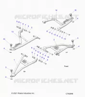 SOSPENSIONI ANTERIORI CONTROL ARMS