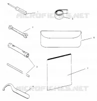 KIT DI STRUMENTI WIDETRAK GT 0952061 and  EUROPEAN WIDETRAK GT E952061 (4928962896C001)