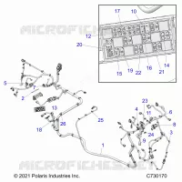ELETTRICO, WIRE HARNESSES