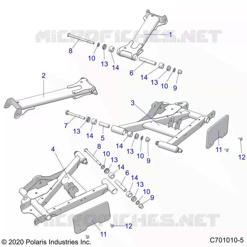 SOSPENSIONE POSTERIORE CONTROL ARMS