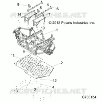 CHASSIS, TELAIO PRINCIPALE AND SKID PLATES