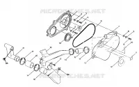 COPERCHIO FRIZIONE ASSEMBLY 250 4x6 / W928627 (4922902290026A)