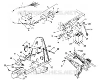 ELETTRICO/FANALE POSTERIORE ASSEMBLY  4X4 400L W948140 (4926772677C009)